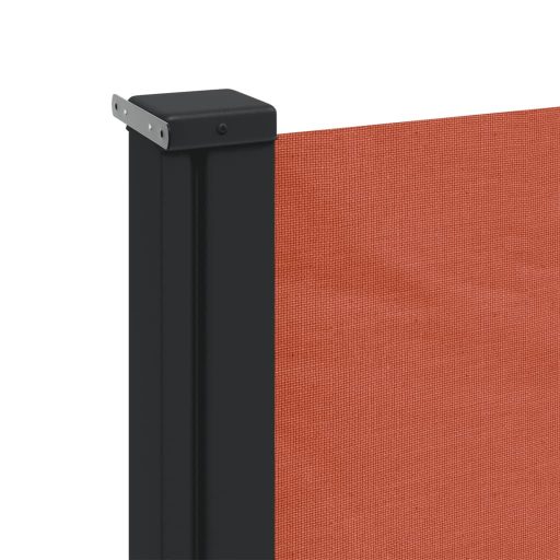 Terrakotta behúzható oldalsó napellenző 140 x 600 cm