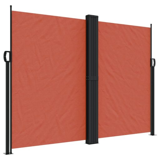 Terrakotta behúzható oldalsó napellenző 180 x 600 cm