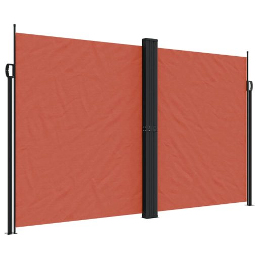 Terrakotta behúzható oldalsó napellenző 200 x 600 cm