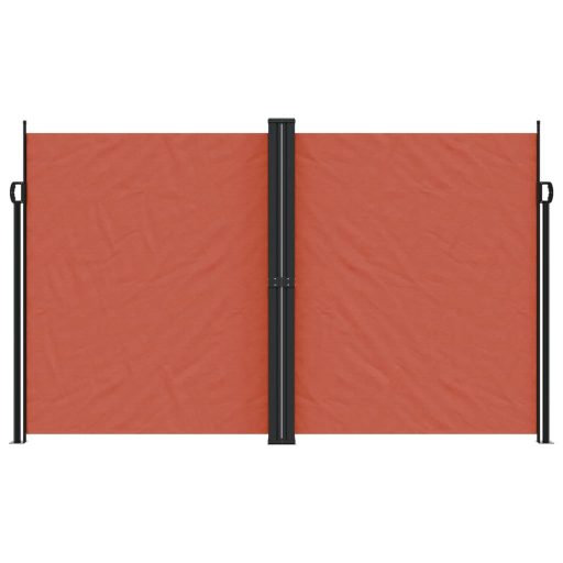 Terrakotta behúzható oldalsó napellenző 200 x 600 cm