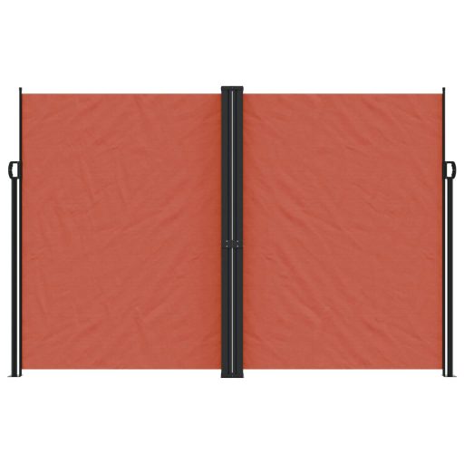 Terrakotta behúzható oldalsó napellenző 220 x 600 cm