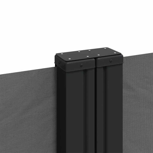 Antracitszürke behúzható oldalsó napellenző 100 x 1000 cm