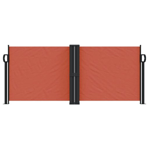 Terrakotta behúzható oldalsó napellenző 100 x 1000 cm