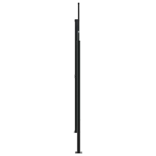 Kék behúzható oldalsó napellenző 200 x 1000 cm