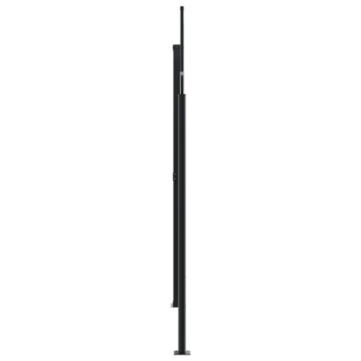 Terrakotta behúzható oldalsó napellenző 220 x 1000 cm