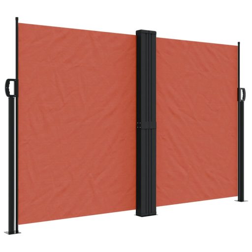 Terrakotta behúzható oldalsó napellenző 160 x 1200 cm
