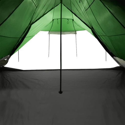 6 személyes zöld vízálló tipi családi sátor