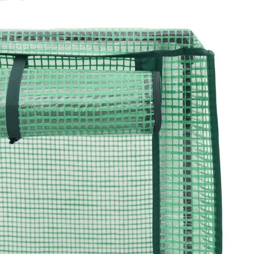 Rattan megjelenésű magaságyás borítással/kerékkel 80x50x182 cm