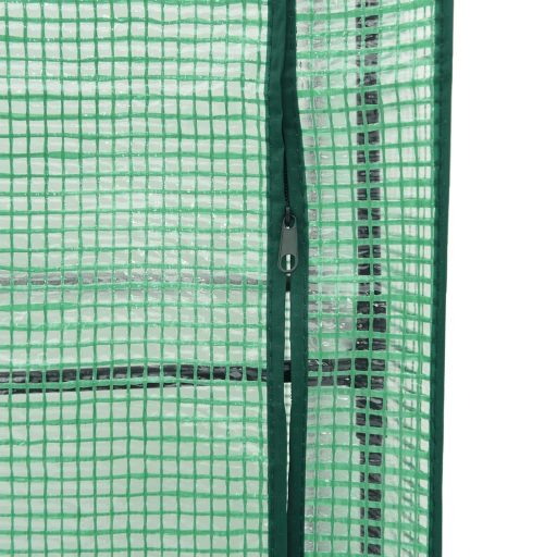 Rattan megjelenésű magaságyás borítással/kerékkel 80x50x182 cm