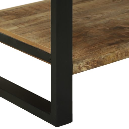 Konyhai állvány 80x40x160 cm Tömör rusztikus mangófából