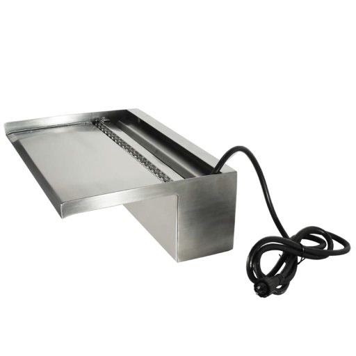Ubbink Niagara ezüst vízeséselem LED-világítással 30 cm 1312124