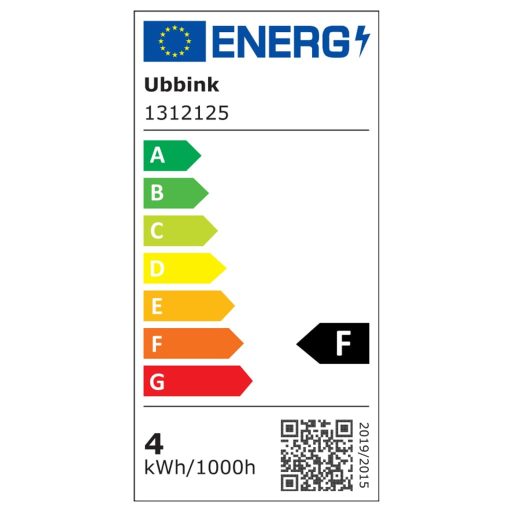 Ubbink Niagara ezüstszínű vízeséselem LED-világítással 60 cm 1312125