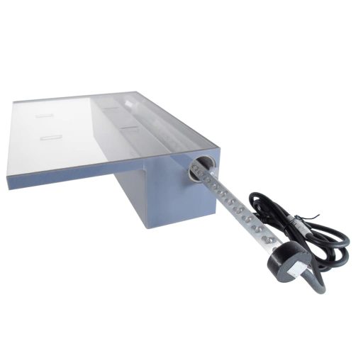 Ubbink Niagara átlátszó vízeséselem LED-világítással 30 cm 7504608