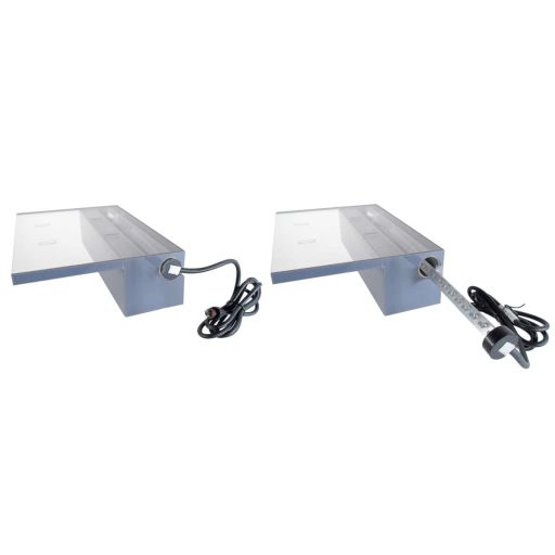 Ubbink Niagara átlátszó vízeséselem LED-világítással 30 cm 7504608