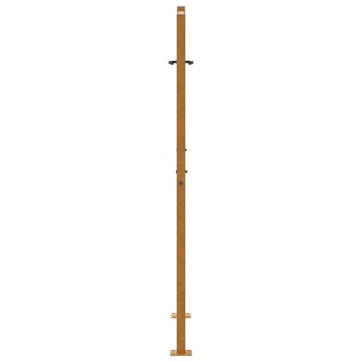 Kerti kapu 105x155 cm időjárásálló acél szárnyas kivitelben