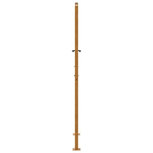 Kerti kapu 105x180 cm időjárásálló acél hullámos kivitelben