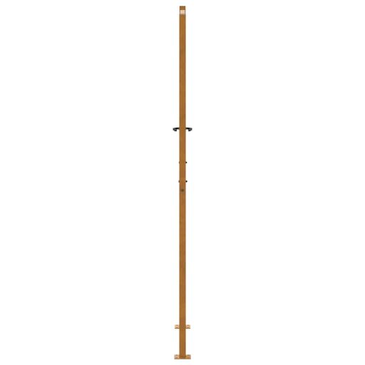 Kerti kapu 105x205 cm időjárásálló acél hullámos kivitelben