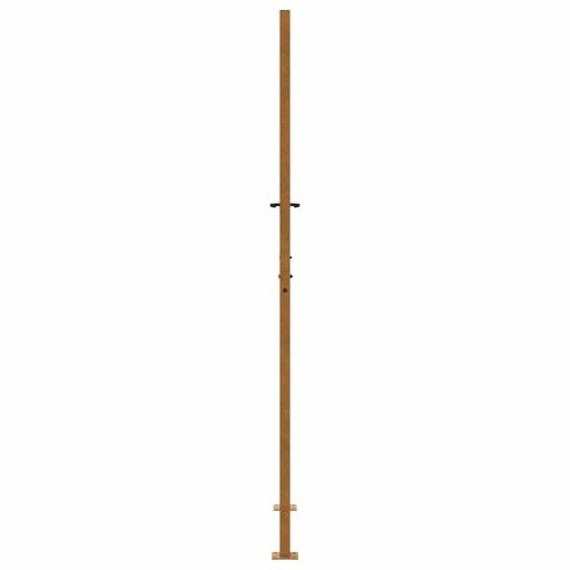 Kerti kapu 105x205 cm időjárásálló acél nyomvonalas kivitelben