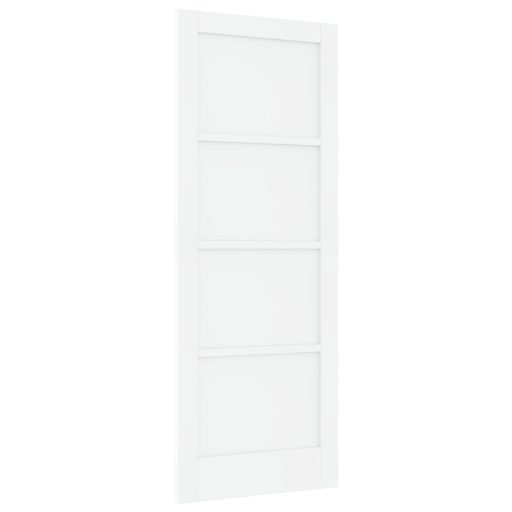 Beltéri Ajtó 'ORKDAL'Fehér 78x202x4 cm Masszív Fenyő