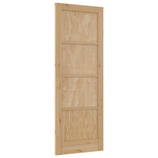 Beltéri Ajtó "ORKDAL" 78x211x4 cm Tömör Fa Fenyő