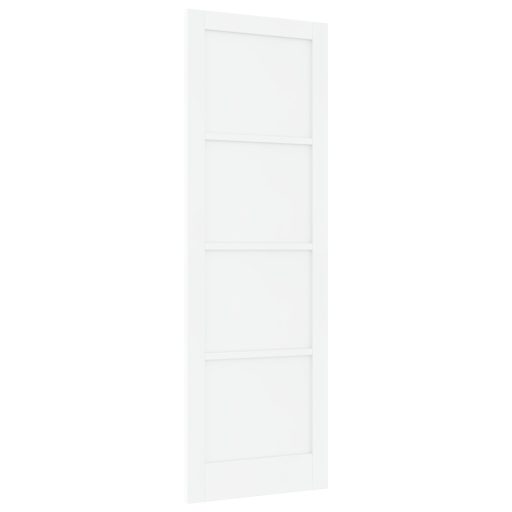 Beltéri Ajtó 'ORKDAL'Fehér 78x232x4 cm Szilárd Fenyő