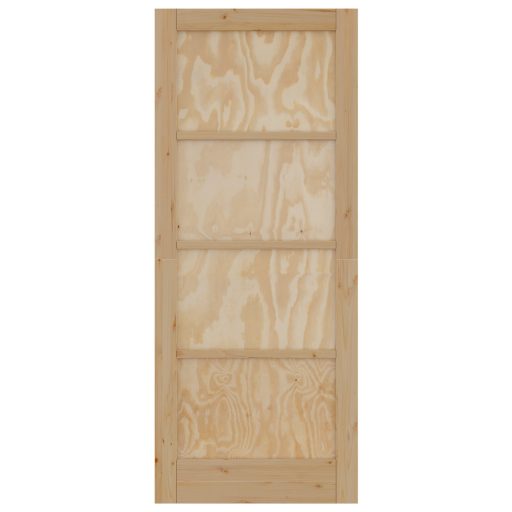 Beltéri Ajtó "ORKDAL" 83x202x4 cm Tömbfa Fenyő