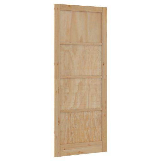 Belső Ajtó "ORKDAL" 83x232x4 cm Tömör Fenyőból