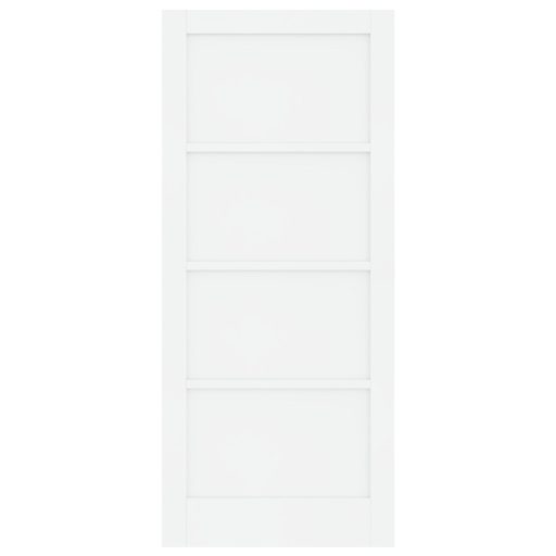 Beltéri Ajtó 'ORKDAL'Fehér 86x198.5x4 cm Tömbfa