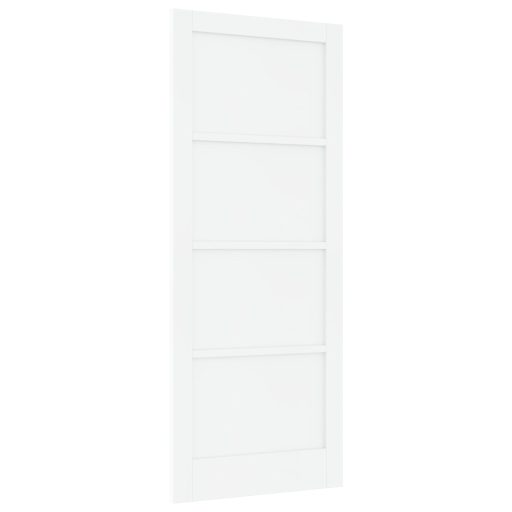 Beltéri Ajtó 'ORKDAL'Fehér 86x211x4 cm Tömör Fenyő