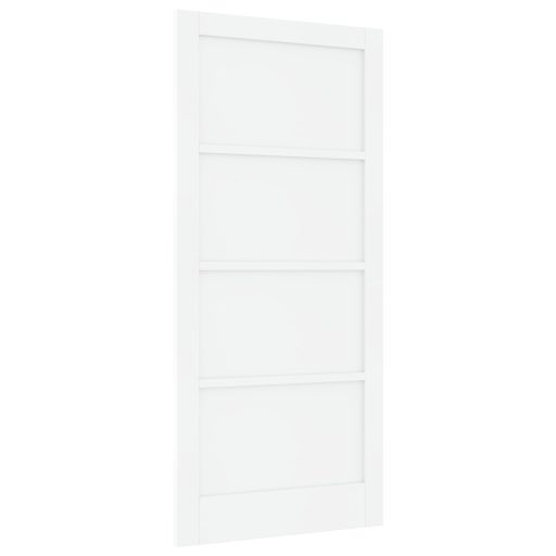 Belső Ajtó “ORKDAL” Fehér 93x202x4 cm Tömb Fa Fenyő