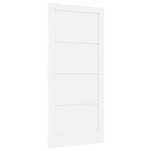 Belső Ajtó “ORKDAL” Fehér 93x202x4 cm Tömb Fa Fenyő
