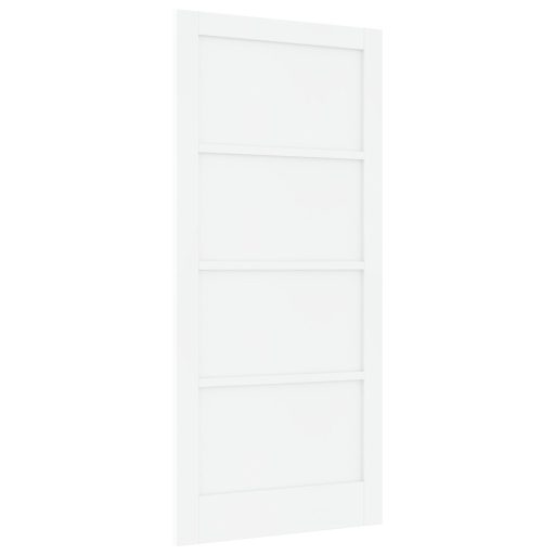 Belső Ajtó “ORKDAL” Fehér 93x202x4 cm Tömb Fa Fenyő
