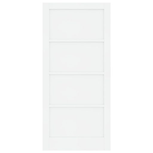 Belső Ajtó “ORKDAL” Fehér 93x202x4 cm Tömb Fa Fenyő
