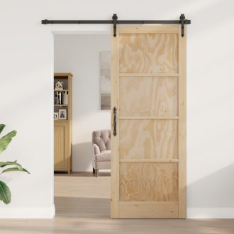   Beltéri Ajtó "ORKDAL" 93x211x4 cm Tömörfa Fenyő