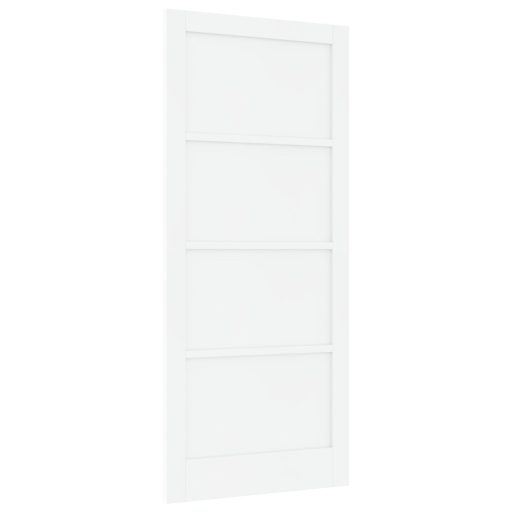 Belső Ajtó 'ORKDAL'Fehér 93x211x4 cm Tömbfa Fenyő