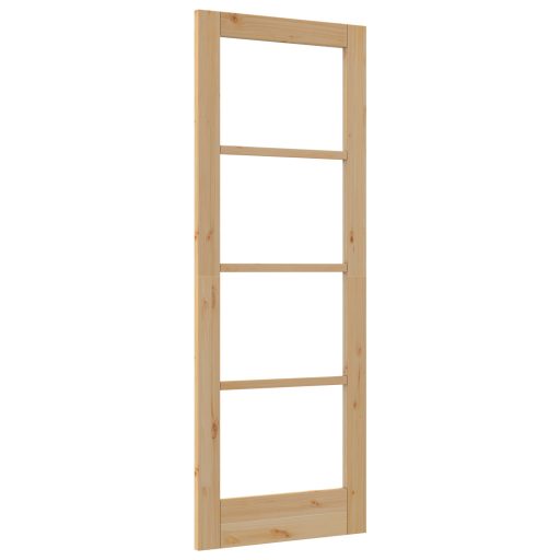 Beltéri Ajtó Üveggel "ORKDAL" 73,5x198,5x4 cm Tömör Fenyő