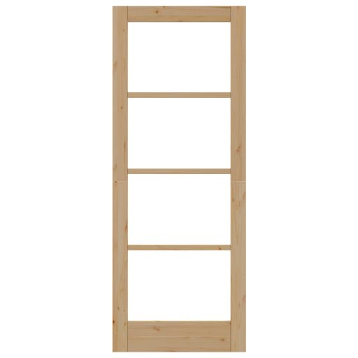 Beltéri Ajtó Üveggel "ORKDAL" 78x202x4 cm Szilárd Fenyő