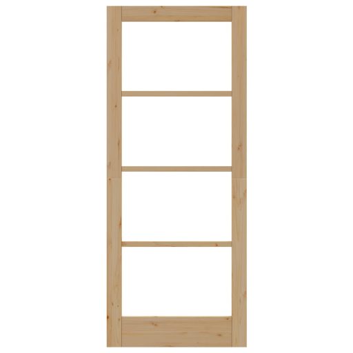 Beltéri Ajtó Üveggel "ORKDAL" 83x202x4 cm Tömör Fenyő