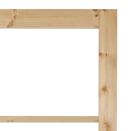 Belső Ráccsal Ellátott Ajtó "ORKDAL" 93x202x4 cm Szilárd Fenyőfából