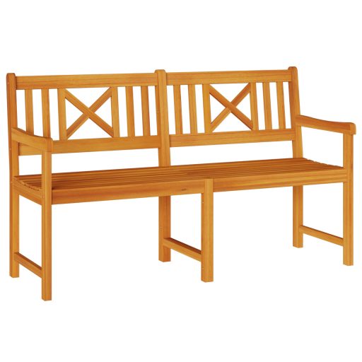 Kerti Pad 150x56x90 cm Tömör Akácfából