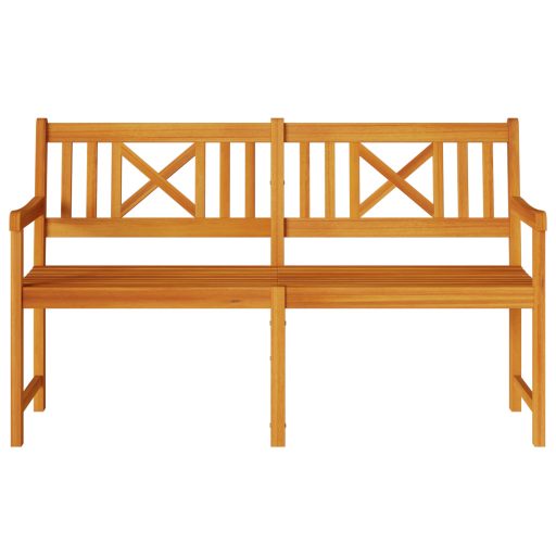 Kerti Pad 150x56x90 cm Tömör Akácfából