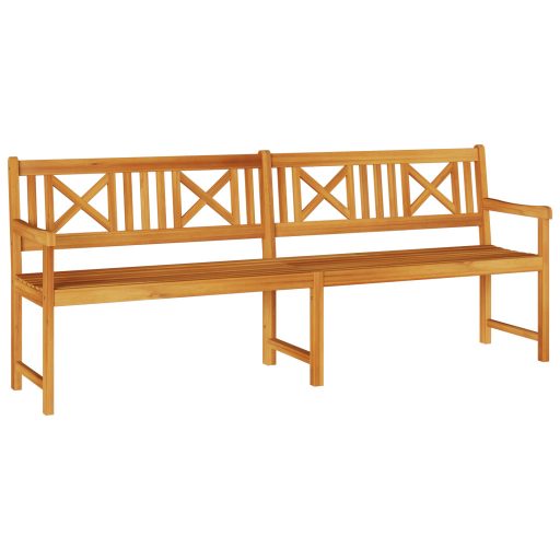Kerti Pad 220x56x90 cm Tömör Fa Akác