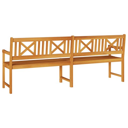 Kerti Pad 220x56x90 cm Tömör Fa Akác