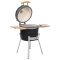 Kamado Barbecue Grill Füstölő Kerámia 76 cm