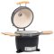 Kamado Barbecue Grill Füstölő Kerámia 44 cm