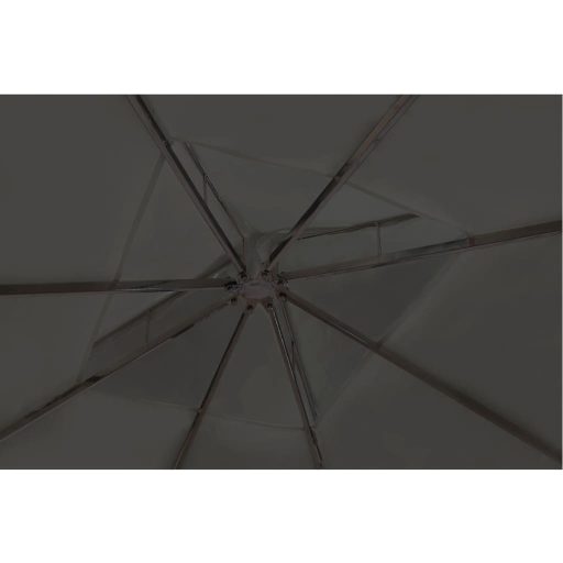 Sötétszürke pavilon tetővel 3 x 4 m