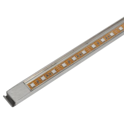 Négyszögletes rozsdamentes acél medence szökőkút LED fényekkel 90 cm