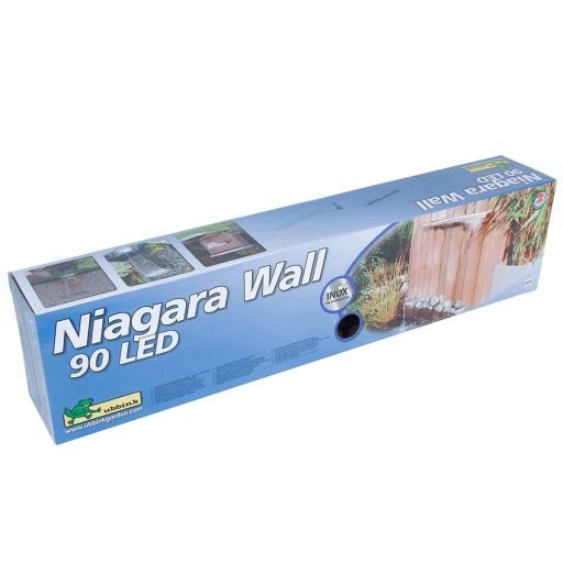 Ubbink Niagara rozsdamentes acél vízeséselem LED-világítással 1312126