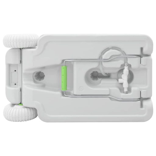 Kemping Mosdóállvány Kerekekkel - 30L Szürke