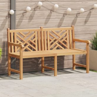Kerti pad Barna 150 x 60 x 90 cm Tömör tíkfa